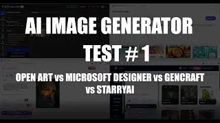 Best Free AI Image Generators: StarryAI, GenCraft, OpenArt & Microsoft Designer Comparison