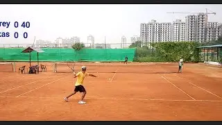 ITF Masters Gurugram Round 1 Tennis Tournament Set 2. #tennis #itftennis