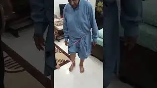 How to use theraband for foot drop#footdrop #hemiplegiarecovery#stroke #physiotherapy #strokerecover