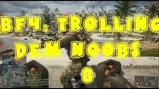 BF4: Trolling Dem Noobs 8 | Defib Trolling