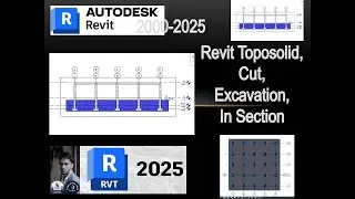 Revit toposolid | Cut | Excavation | Section | Revit Architecture Tamil | Revit | Revit building