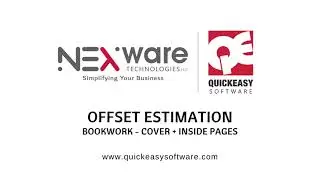 Offset Estimation - Books with Special Cover  - QuickEasy Print MIS & ERP Software