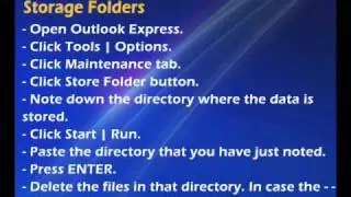 Repair Outlook Express