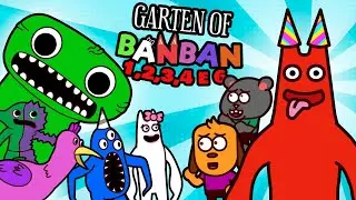 Garten of Banban 1, 2, 3, 4 e 6 COMPLETO com Dogo e Ratch