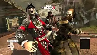 AC IV: Black Flag Multiplayer Public Death Match Highlights