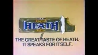 Heath candy bar commercial 1978