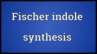Fischer indole synthesis Meaning