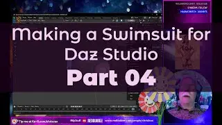 Part 04   Making a Swimsuit for Daz Studio