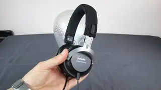 Philips SHL3565 headphones SPL dB bass test & review