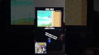 Sonic Advance on R36 Pro #retrogaming #r36 #gba  #sonic  #gaming #emulator #sonicadvance #gameplay