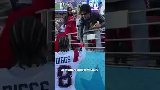Why did Cardi B abandon Stefon Diggs after he lost the game? #cardib #stefondiggs #nfl