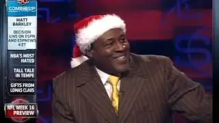 Santa Brown hands out his 2011 Christmas Gifts.