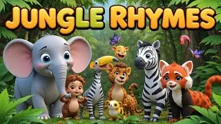 Jungle Rhymes | Fun Animal Songs & Dance | Kids Rhymes| Rhymes for Toddlers| @TotoTime - TotoTime