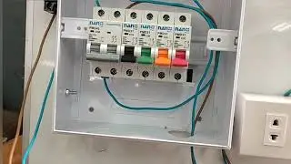 #1ต่อสายไฟเข้าตู้คอนซูเมอร์  diy byช่างประจำบ้าน