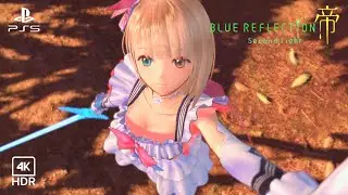 (PS5) Blue Reflection - Second Light Gameplay - Story (1) -  Curry recipe - Demo 4K HDR 60FPS