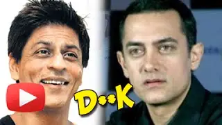 Aamir Taunts Shahrukh For Calling PK Poster Vulgar