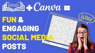 Thea's Tutorials: How to Create Word Search WOW! Factor Posts Using Aududu & Canva