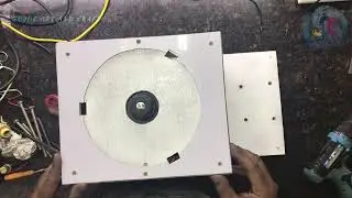 Automatic cake icing turntable making | Budget  turntable#turntable  #sojoeartandcraft