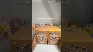 MINISO Unboxing SANRIO Afternoon Tea Blind Box pt. 1 #asmr #cute #blindbox #sanrio #miniso #tea