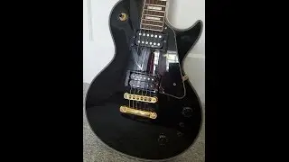 Burny Sustainer Guitar. a brief look and demo.