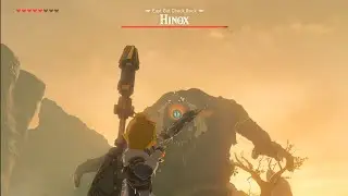Link vs Black Hinox