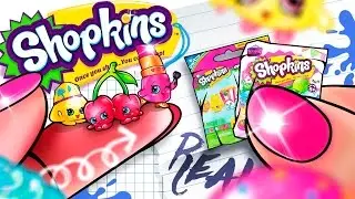 DIY - How To Miniature Shopkins Surprise Package | Shopkins Cartoon