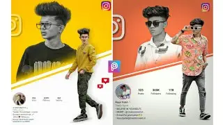 Instagram Creative Dual Photo Editing || PicsArt New Photo Editing - BF Editz Army