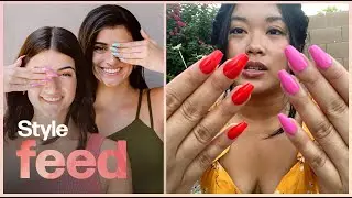 We Tried Charli & Dixie D&rsquo;Amelio&rsquo;s New Nail Polish Collab!