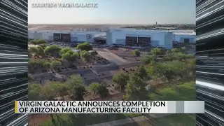 Virgin Galactic finishes construction of Arizona manufacturing facility