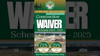 Construction Waiver Scheme 2024-25