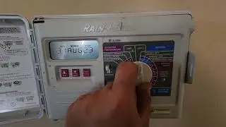 Rainbird ESP Modular Controller Adjustment - Older Style - Fort Smith Arkansas Landscape Company