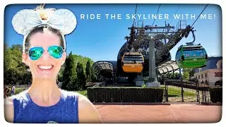 Riding the Skyliner from the Hub at Caribbean Beach Resort to EPCOT | How long does it take?
