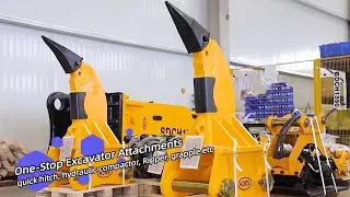 One-stop #excavatorattachments Solution from China Leading Manufacturer SDCH with OEM Service
