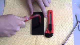 CarbonPhone Panzerfolie f&uuml;r das Iphone 5 4s 4