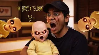 😱 The Baby in Yellow Full Gameplay | Evil Baby Horror Game Explained in Hindi