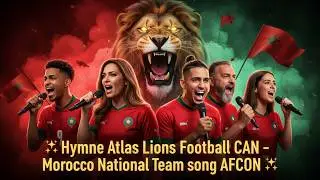 hymne maroc can 2025 | Eddine Nouri[Official Music Video] | أغنية 