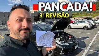 FIZ A 3° REVISÃO DO MEU COROLLA HÍBRIDO E FIQUEI CHOCADO COM OS GASTOS