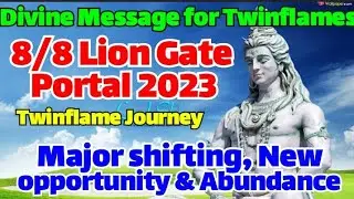 Divine Message for Twinflames (Hindi) | 8/8 Lion Gate Portal 2023 | Twinflame Journey