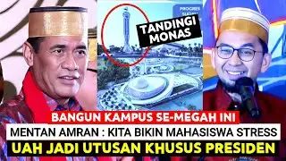 MEGAH ! Mentan AMRAN Bangun KAMPUS Menaranya Tandingi MONAS ! UAH Hadir Sbg Utusan Khusus Presiden