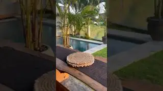 Designer villa in Pererenan Bali with rice field views -  
