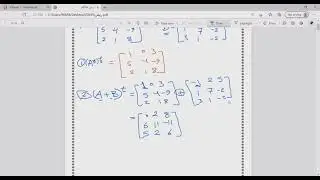 شرح شابتر 1 ( Transpose of Matrix )