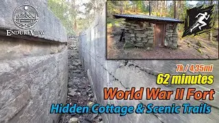 Virtual Run | World War II Fort, Hidden Cottage & Scenic Trails 🏰🌿