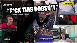 xQc reacts to Tfue swearing on Nick Eh 30's stream