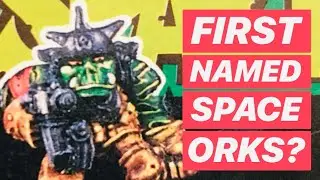 Space Orks RT02 Release - Rogue Trader - Oldhammer