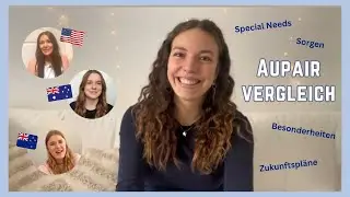 Aupair VERGLEICH Australien, Neuseeland, USA