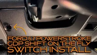 Ford 6.7 GDP SOTF Shift On The Fly Switch Install