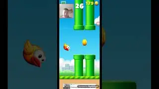 Funny Bird 1 Серия. Неплохая 3D Мультяшная пародия на Flappy Bird.