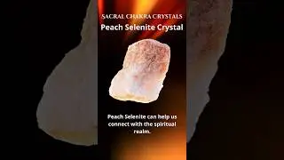 Peach Selenite Crystals can help us connect with the spiritual realm.🧡Click link
