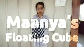 Maanya's Floating Cube - 4D Art by Maanya Agarwal