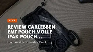 Review Carlebben EMT Pouch MOLLE Ifak Pouch Tactical MOLLE Medical First Aid Kit Utility Pouch